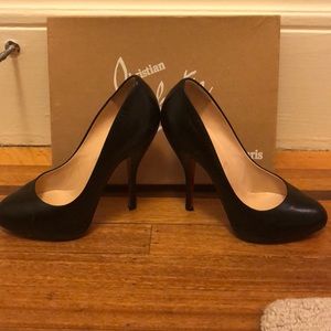 Black Louboutin Size 37: Feticha 120